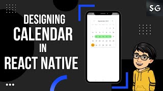 React Native Calendar  Calendar Picker  React Native Tutorial  React Native Project [upl. by Nylyram739]