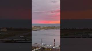 Plane landing At Toronto Island Airport Healing [upl. by Ahsitaf]