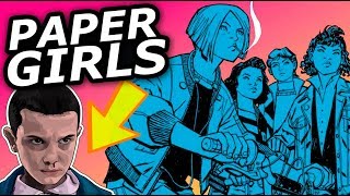 ¡Brutal PAPER GIRLS la STRANGER THINGS de los CÓMICS NoSoloMarvel 1 [upl. by Alesram]