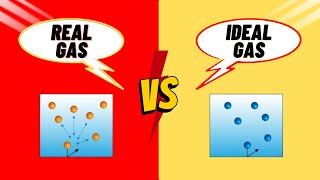 Real gas vs Ideal gas  MsChemic [upl. by Irby]