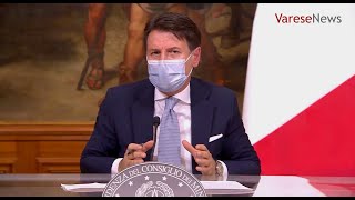 Coronavirus nuovo DPCM di Conte quotZona rossa in Lombardia Piemonte Calabria e Valle DAostaquot [upl. by Harbard399]