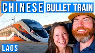 LAOS 🇱🇦  CHINA HighSpeed TRAIN from Vientiane Is this the best way to travel around Laos [upl. by Adym]