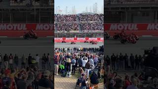 Salida SPRINT MOTOGP Solidarity GP BARCELONA PELOUSE PRIVILEGE 2024 [upl. by Mellen933]