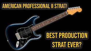 Checking out the Fender American Professional II Stratocaster [upl. by Elboa]