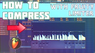 Compressing Audio With Fruity Limiter [upl. by Agamemnon]