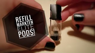 How to REFILL markten Elite PODS [upl. by Gib861]