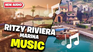 Fortnite  RITZY RIVIERA Marina Background Music  Ch5 S1 [upl. by Max]