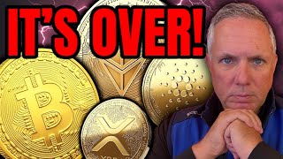 BITCOIN  ITS OVER ALL ALTCOINS  ITS OVER [upl. by Rodman]