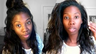 How To  Partial Vixen  Flip Over Method Sew In [upl. by Olim18]