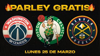 🔥 PRONOSTICOS NBA Y NHL PARA HOY 25032024 🔥 PARLEY GRATIS 🏀🔥 [upl. by Bertina567]