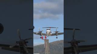 Beechcraft King Air 350 Landing [upl. by Adilem]