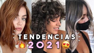 Tendencias de CABELLO Para EL 2021  Cortes Color Tratamientos 😍 [upl. by Annoynek]