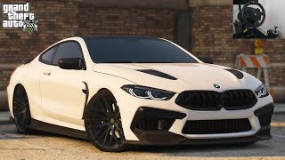 Cam Volant Uber 2021 BMW M8 Competition Keyvany  NVE GTA 5 [upl. by Neela27]