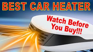 REAL AMAZON REVIEW Best Portable Heater For My Car  Electric Heater For Cars Review [upl. by Irbmac669]