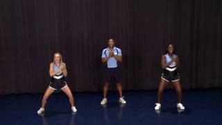 Cheer Cougars get up Demo [upl. by Lairbag]