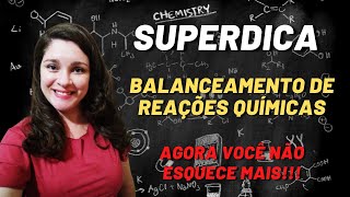 Balanceamento de reações químicas com parêntese  Balanceamento de um jeito muito fácil [upl. by Akirdna789]