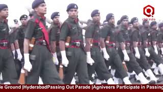 Passing Out Parade at Palani Parade Ground  Hyderabad  Agniveers [upl. by Esdnil382]