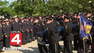 Community gathers for final farewell to police officer Mohamed Said [upl. by Milissa]