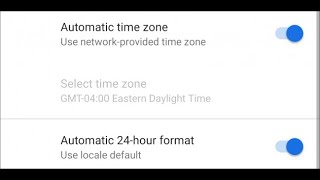 How To Enable Automatic Time Zone On Android [upl. by Graner]