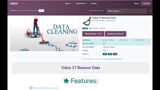 Remove Data  Clear Transaction Data From Odoo Database [upl. by Nilrac]