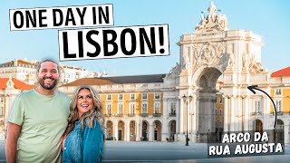 How to Spend One Day in Lisbon Portugal  Travel Guide  Top Things to Do See amp Eat in Lisboa [upl. by Hayimas]