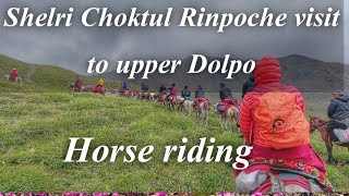 Shelri Choktul Rinpoche visit to upper Dolpo dolpo trending travel culture dolpa trekking [upl. by Nylrahs314]