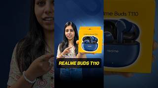 Realme Buds T110 first look  BudgetEarbuds realme [upl. by Anirbak]