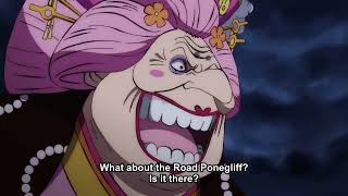 Big Mom talks with Kaido about Rocks D Xebec and Robin  One Piece 1014 [upl. by Einnaffit]