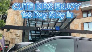 RADISSON BLU HOTEL amp RESIDENCES ZAKOPANE 🇵🇱  CUTE KIDS ENJOYED 1st DAY STAY [upl. by Alban]