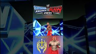 Rey Mysterio entrance WWE svr 2011 grayvender wwesvr2011 shorts viralvideo [upl. by Lesak]