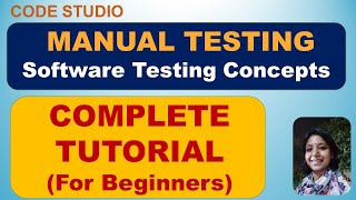 Manual Testing Complete Tutorial In Hindi [upl. by Vladimir]