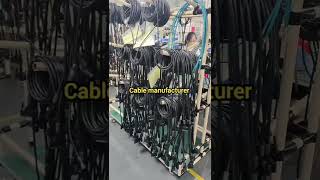 Cable Management in the Workshop cablemanagement cableassembly cablemanufacturer shorts vlog [upl. by Nolaj]