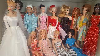 Vintage Barbie and Silkstone Barbie Collection [upl. by Trudnak]