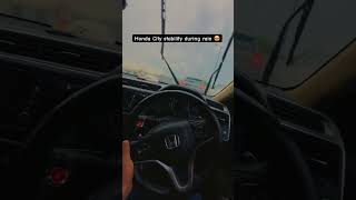 Honda city stability test 🤔 pass or fail  youtubesh dailyshorts carshorts carlover hondacity [upl. by Humfried]