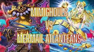 YUGIOH Mimighoul VS Mermail Atlanteans [upl. by Lamrouex14]