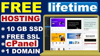 Free wordpress hosting with cpanel FREE FOR LIFETIME [upl. by Innor]