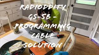 Radioddity GS5B  Programming Cable Problem and Solution  Driver Update Backdate [upl. by Thurmann736]