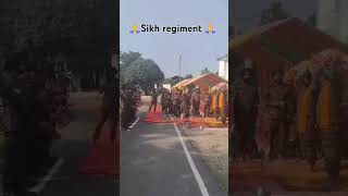 🙏sikh regiment 🙏 armymotivatoinrunnigh armylife lover ilovemyindianarmry militarylife football [upl. by Leah183]