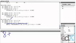 Week 9  TUTORIAL NONPARAMETRICS FOR PAIRED DATA [upl. by Coral]