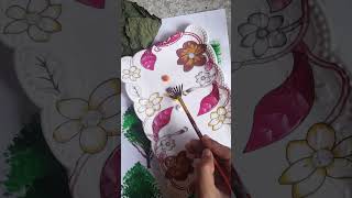 Painting brushes tricks ✨️ 😱   shorts paintingtricks art [upl. by Orodisi]