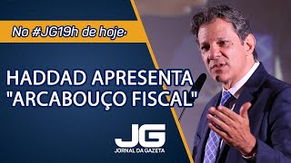 Haddad apresenta quotarcabouço fiscalquot  Jornal da Gazeta – 20032023 [upl. by Islean479]