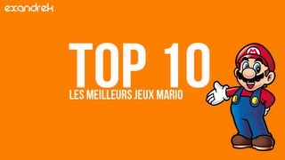 TOP 10 2 Les meilleurs jeux Mario [upl. by Ennalorac238]