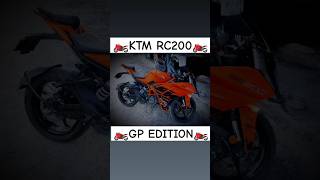 KTM RC200 GP Edition 2023 Model Sport Bike gp edition [upl. by Kendricks]