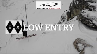 Whistler Blackcomb Low Entry Into Sapphire Bowl [upl. by Haleeuqa117]