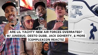 Lil Yachty x Concrete Boys x NIKE Shoe Release COMPLEXCON REACTS [upl. by Lietman124]