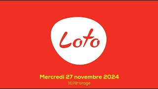 1078e tirage du Loto et Loto Plus [upl. by Acirea229]