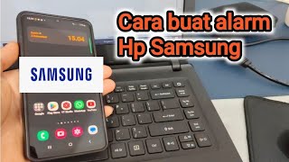 Cara buat alarm Hp Samsung [upl. by Elokcin796]