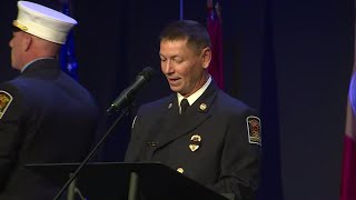 Chief Phil Christensen remembered for life of service [upl. by Noerb]