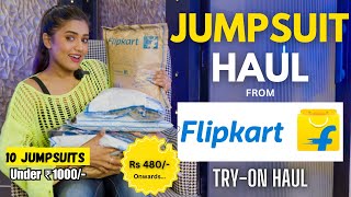 Trendy JUMPSUITS from FLIPKART  Tryon  Honest Review  gimaashi [upl. by Holzman]