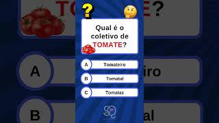 Qual é o coletivo de TOMATE [upl. by Thanos]